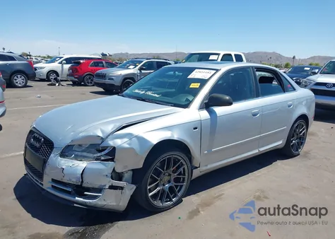 2008 Audi A4 2.0T из США, поврежденный, VIN WAUDF78E58A049268